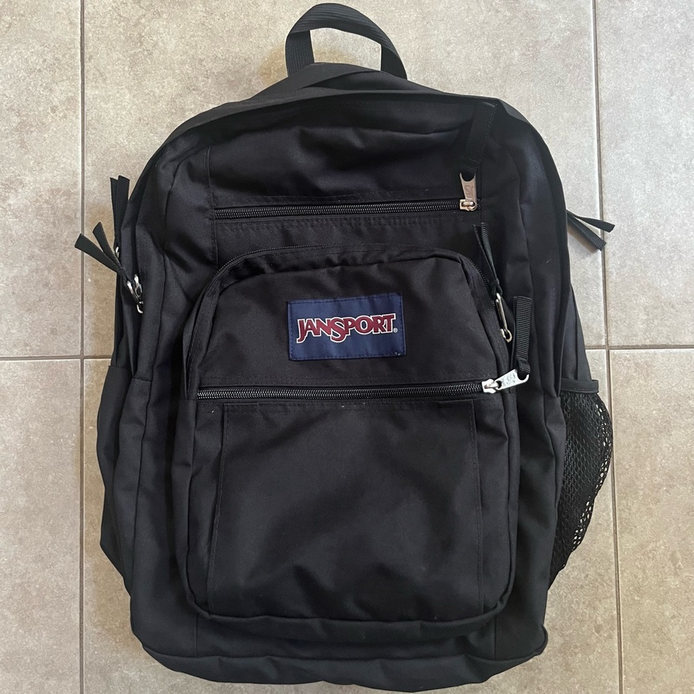 JanSport Student Laptop Backpack - All Black 
In excellent condition